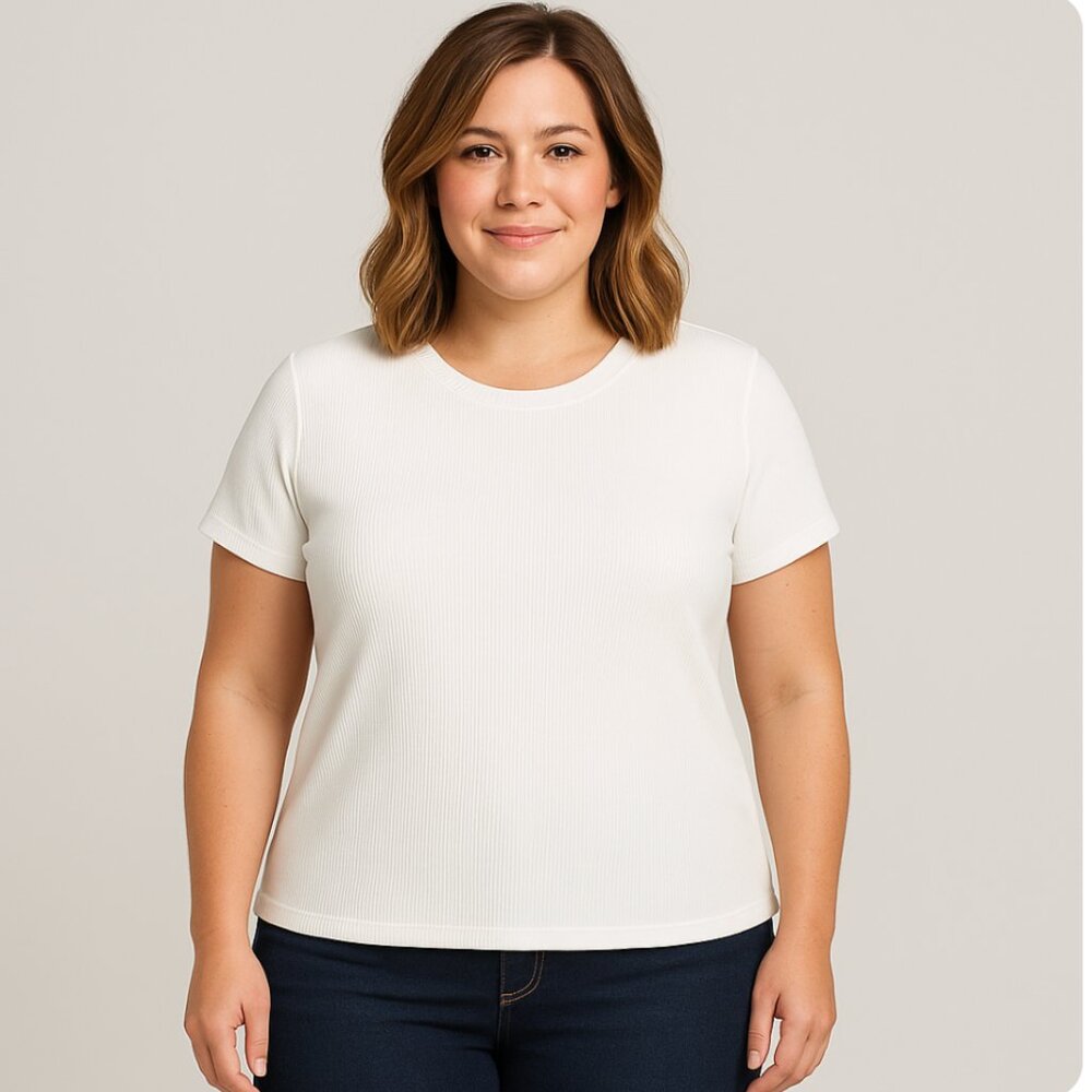 Nine West White T shirt Size XL
